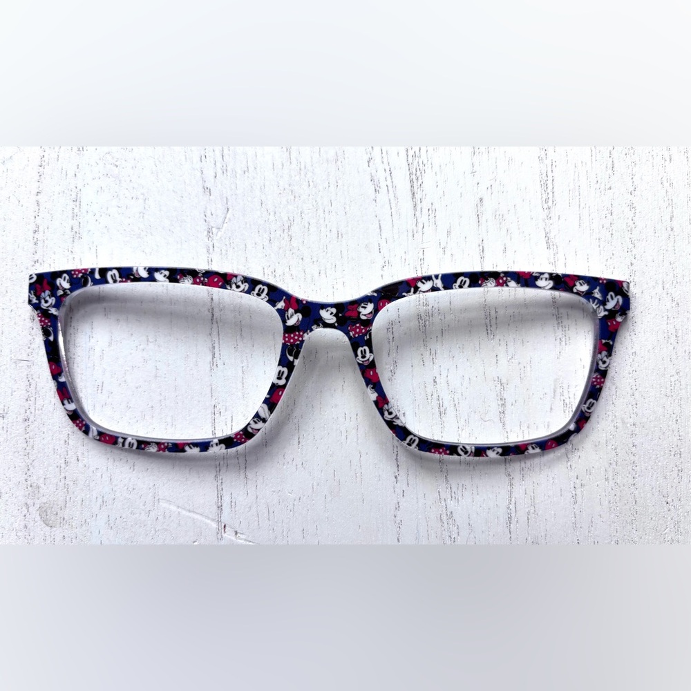 Pair Eyewear LARKIN-Mickey Mouse Pattern Rectangular Reading Glasses